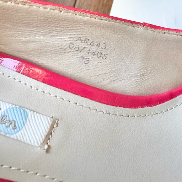 NWOT Boden Women’s Heels Size 8 Pink Patent Leather - Picture 7 of 9